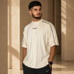 Drft Contrast Piped Oversized T-Shirt