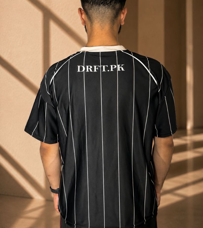 Drft Heritage FCG Oversized Black T-Shirt - Image 3
